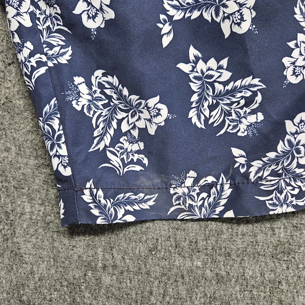 Tommy Bahama Board Shorts Men Small Blue Floral Tropical Relax Swim Trunks - Picture 6 of 10